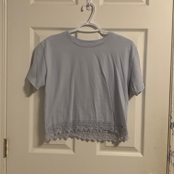 Hollister Light Periwinkle TShirt - Picture 1 of 4